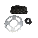 Kit Arrastre 15/38 AKT NKD 125 Reforzado – Cadena + Piñón + Catalina